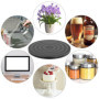 Lot de 2 Plateaux Tournants Robustes 20 cm - QWORK