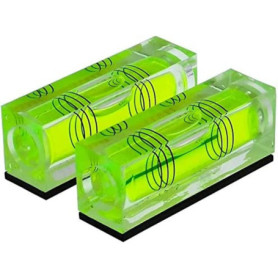 Lot de 2 mini magnétomètres horizontaux de précision avec aimant