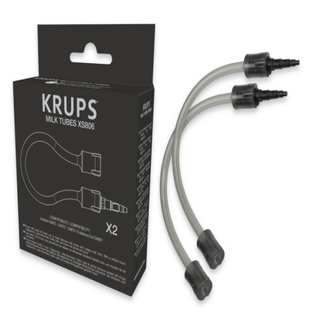 KRUPS Kit de Tubes à Lait Intuition - Set de 2 Accessoires pour Mousse de Lait