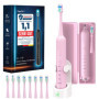 Brosse à Dents Sonique Électrique YTEATH PRO avec 8 Têtes de Rechange