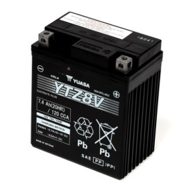 Batterie Yuasa YTZ8V 12V 120 CCA pour Moto - Haute Performance AGM