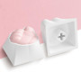 YUXITA Lot de 4 Capuchons de Clavier en Silicone Patte de Chat