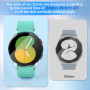 aceyoon 10 Pack Bracelets Compatible avec Samsung Galaxy Watch 7/6/5 40mm 44mm/ 5 pro 45mm, Bracelet Silicone Soft pour Galaxy W