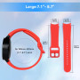 aceyoon 10 Pack Bracelets Compatible avec Samsung Galaxy Watch 7/6/5 40mm 44mm/ 5 pro 45mm, Bracelet Silicone Soft pour Galaxy W