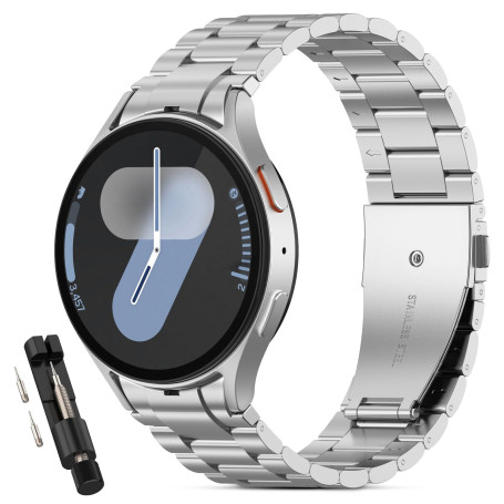 BDIG Bracelet en Métal Compatible avec Samsung Galaxy Watch 7 6 5 4 40mm 44mm/6 Classic 43mm 47mm/Watch 5 Pro 45mm/4 Classic 42m