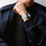 BDIG Bracelet en Métal Compatible avec Samsung Galaxy Watch 7 6 5 4 40mm 44mm/6 Classic 43mm 47mm/Watch 5 Pro 45mm/4 Classic 42m