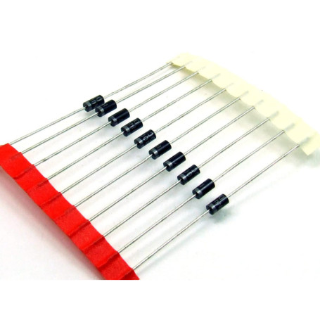 Pack de 10 Diodes Redresseuses 1N4937 - Tension 600V - POPESQ