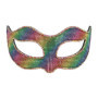 Masque Arc-en-Ciel Prisma pour Carnaval et Fêtes Thématiques