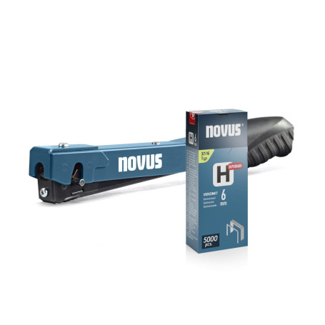 Agrafeuse Marteau Novus Tools J-022 avec 5000 Agrafes Type 37