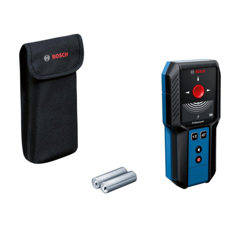 Détecteur de Mur Bosch Professional GMS 120-27 avec USB-C et Housse
