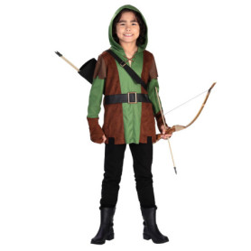 Costume Enfant Héros de la Forêt - Déguisement Carnaval 8-10 ans