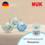 Sucettes NUK First Choice pour Bébé, 6-18 mois, Lot de 2
