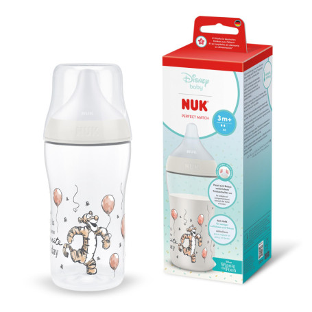 Biberon NUK Perfect Match Disney Tigrou 260 ml Anti-Coliques 3+ Mois