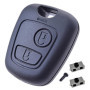 Coque de Clé Télécommande ANGOFIZ 2 Boutons pour Peugeot