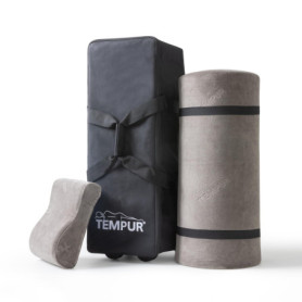 Kit de Voyage TEMPUR avec Coussin et Matelas Pratiques