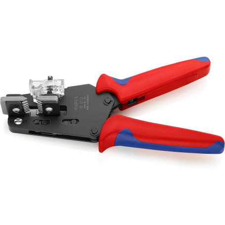 Pince à dénuder de précision Knipex 195 mm avec poignées multimatières