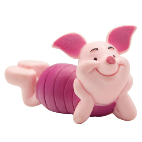 Figurine Porcinet Couché de Winnie L'Ourson - Bullyland
