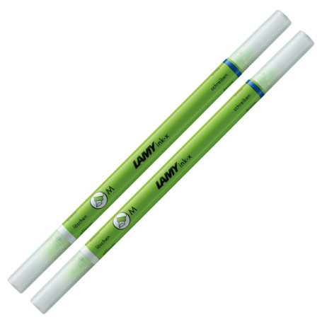 Lot de 2 Effaceurs LAMY ink-x pour Encre Bleu Roi