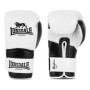 Gants de Boxe Lonsdale Barford en Cuir Blanc et Noir - 14 oz
