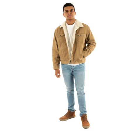 Veste Trucker Sherpa Légère Levi's pour Homme