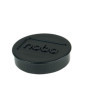 Lot de 10 Aimants Magnétiques Noir pour Tableau Blanc Nobo - 38mm