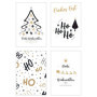 Set de 12 cartes de Noël Premium avec enveloppes - Edition Seidel
