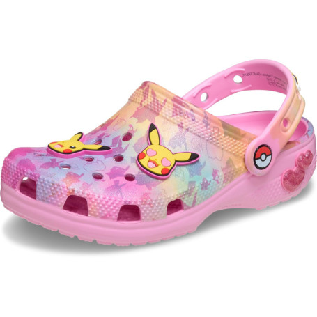 Sandales Crocs Pikachu pour Enfants - Confort Léger et Respirant, Multicolore