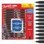 Lot de 12 Marqueurs Acryliques Sharpie - Tons Terre pour Créations Artistiques