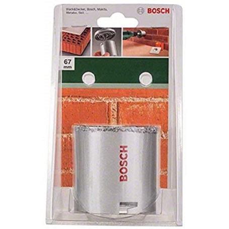 Scie-trépan en carbure Bosch 67 mm pour coupe précise