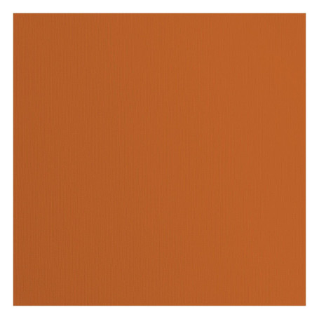 Papier Cartonné Marron Rugueux Florence - 30,5 x 30,5 cm - 20 Feuilles