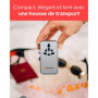 Adaptateur de Voyage Verbatim GaN 70W avec Câbles Intégrés - Chargeur Universel Rapide