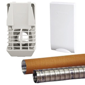 Kit de Cheminée Murale Truma 30321-01 pour Chauffage Céramique