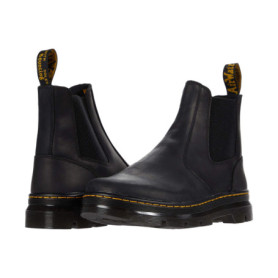 Bottes Chelsea Dr. Martens Embury pour Homme - Cuir Noir Wyoming EU 42