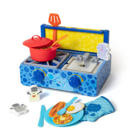Ensemble de Jeu de Cuisine en Bois Blue's Clues & You - Melissa & Doug