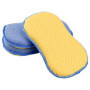 Pack de 2 Éponges Microfibre Anti Rayure pour Voiture et Moto - Nettoyage Double Face