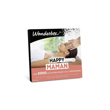 Wonderbox Happy Maman - Coffret Cadeau Multi Activités