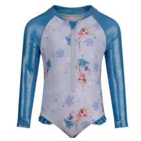 Maillot de Bain Elsa à Volants pour Filles - Disney Reine des Neiges