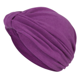 Bonnet de Bain et Sauna Fashy en Serviette Éponge Fuchsia pour Femme