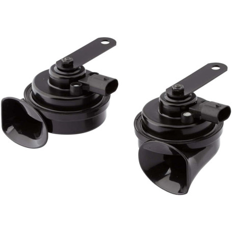 Avertisseur Sonore Électrique HELLA 12V - 110dB - Noir