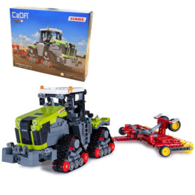 Ensemble de Briques CaDA Claas Xerion 5000 Trac TS 1:32 - Jouet Agricole