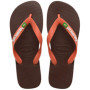 Tongs Havaianas Brasil Logo Unisexe - Confort et Style Brésilien