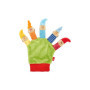 Gant d'activités lutins multicolore pour enfants de 3 à 4 ans - Sigikid