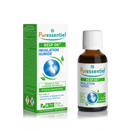 Inhalation Huile Essentielle Respiratoire Puressentiel - 50 ml
