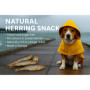 Friandises Nature au Hareng pour Chien - 60 g - Riche en Oméga 3 & 6