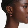 Boucles d'oreilles Swarovski Idyllia en Cristal Multicolore - Coccinelle et Trèfle