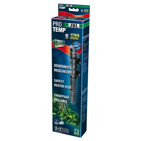 Chauffage de Sécurité JBL ProTemp S 100 pour Aquarium 100 W