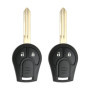 Coque de Clé Télécommande 2 Boutons pour Nissan Micra et Juke
