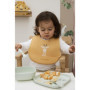 Set de vaisselle girafe et lion pour bébés - Assiette, bol et gobelet