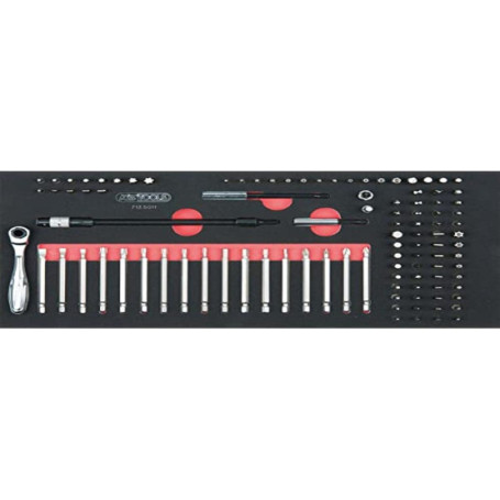 Module de Vissage KS Tools 100 Pièces pour Servantes et Établis