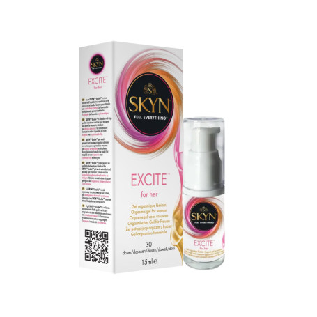 Gel Orgasmique Féminin SKYN Excite - Stimulation Intense 15 mL